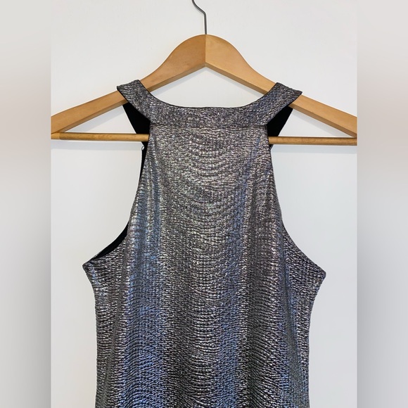 Silver Foil Dress - Picture 2 of 3